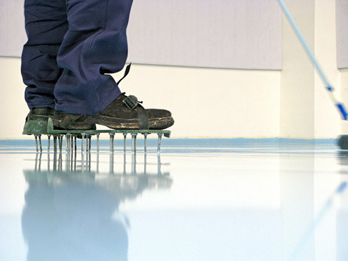 Sapatos de chão 3D ANGAR com espias